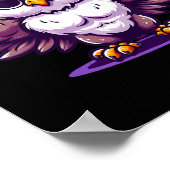 Poster Chouette Flexter Muscles Van Lover Bodybuilding Gy (Coin)