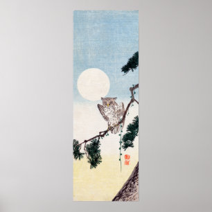 Poster Chouette japonaise n° 2