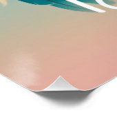 Poster "Chouette majestueuse avec un message motivationne (Coin)