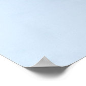 Poster Chouette Neige En Vol En Hiver (Coin)