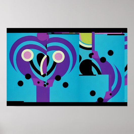 Poster Chouette pourpre à perpétuité (Devant)