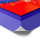 Poster Chouette Sage Ancienne Bordée (Coin)