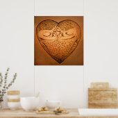 Poster Chouette t'aime toujours (Cuisine)