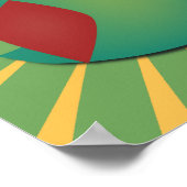 Poster Chouette vectorielle rétro (Coin)