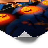 Poster Chouettes d'Halloween (Coin)
