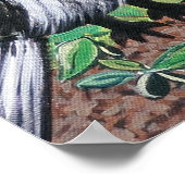 Poster Chouettes funky Art Acrylique (Coin)