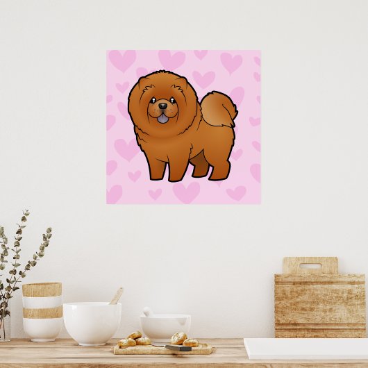 Poster Chow Chow Love (Cuisine)