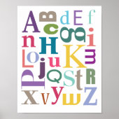 Poster Chowder Alphabet (Devant)