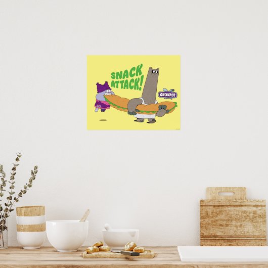Poster Chowder et Shnitzel (Cuisine)