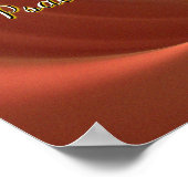 Poster chrétien avec la Bible Verse de Psaumes (Coin)