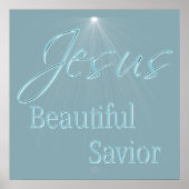 Poster chrétien avec les mots (Devant)