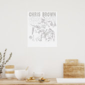 Poster Chris Brown Bootleg B& (Cuisine)
