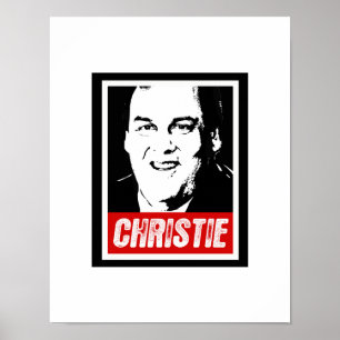 POSTER CHRIS CHRISTIE 2012