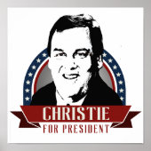 POSTER CHRIS CHRISTIE 2016 ESPAGLE (Devant)