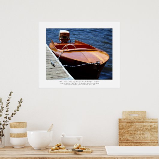 Poster Chris-Craft (Cuisine)