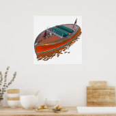 Poster Chris-Craft Barrel Back (Cuisine)