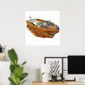 Poster Chris Craft Continental (Bureau à domicile)