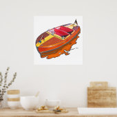 Poster Chris Craft Riviera (Cuisine)