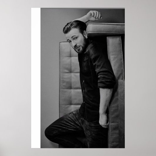 Poster Chris Evans (Devant)