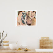 Poster "Chris" My Face on My Space série (Cuisine)