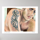 Poster "Chris" My Face on My Space série (Devant)