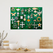 Poster Chrismons (Cuisine)