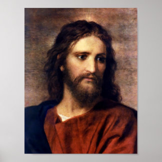 Poster Christ à 33 par Heinrich Hofmann