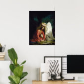 Poster Christ à Gethsémani par Carl Bloch (Bureau à domicile)