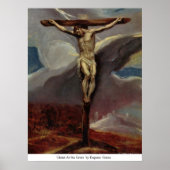Poster Christ à la croix par Eugene Greco (Devant)