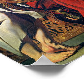 Poster Christ à la Maison de Marthe et Marie de Béthanie (Coin)