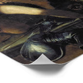 Poster Christ adoré par les anges, Saint Sébastien (Coin)