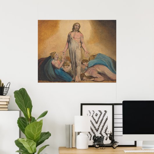 Poster Christ apparaitre aux disciples après la résurrect (Bureau à domicile)
