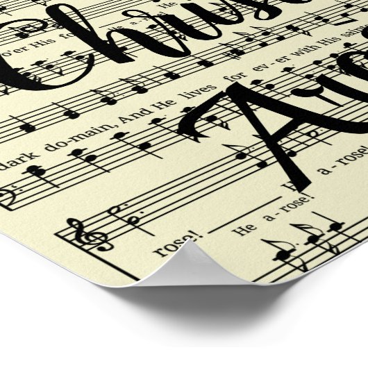 Poster Christ Arose (Coin)