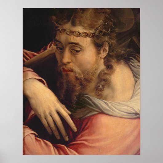 Poster Christ Carrying the Cross, 1540-45 (oil on panel) (Devant)