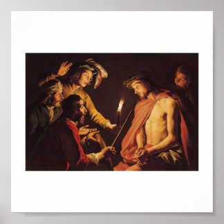 Poster Christ couronné d'épines c. 1633-1639