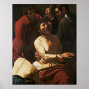 Poster Christ couronné par Thorns, c.1602