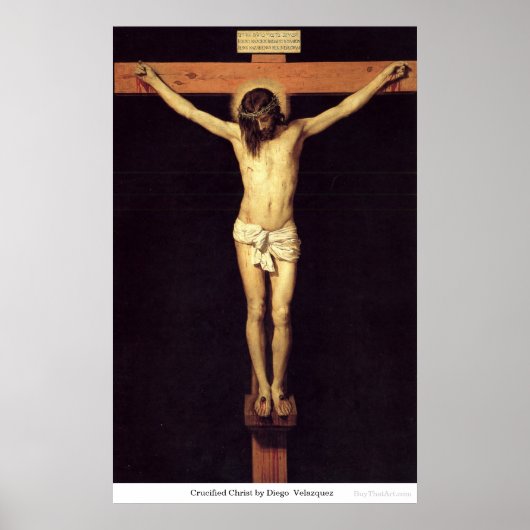 Poster Christ crucifié par Diego Velazquez (Devant)