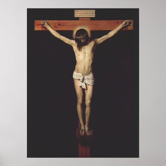 Poster Christ crucifié par Diego Velazquez (Devant)
