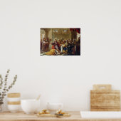 Poster Christ dans la maison de Simon le pharisien, 1660 (Cuisine)