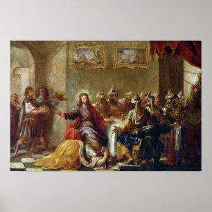 Poster Christ dans la maison de Simon le pharisien, 1660