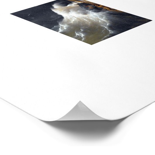 Poster Christ dans la tempête (Coin)