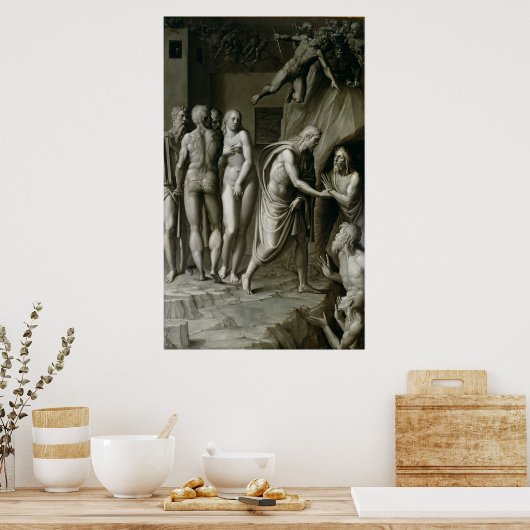 Poster Christ dans Limbo (Cuisine)