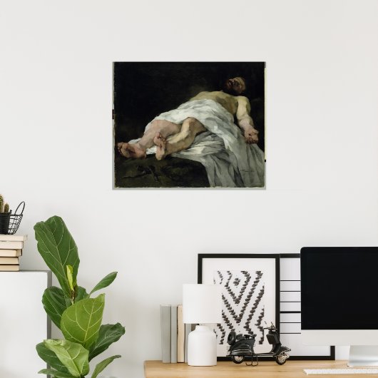 Poster Christ descendu de la Croix, 1874 (Bureau à domicile)