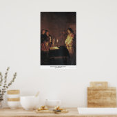 Poster Christ devant le souverain sacrificateur par Honne (Cuisine)