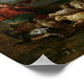 Poster Christ Driving the Merchants from the Temple (Coin)