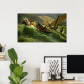 Poster Christ endormi dans son bateau (Bureau à domicile)