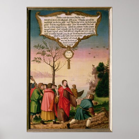 Poster Christ enseigne à ses disciples (Devant)