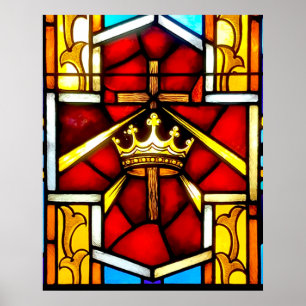 Poster Christ est roi