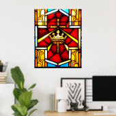 Poster Christ est roi (Bureau à domicile)