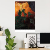 Poster Christ et Bouddha par Paul-Elie Ranson (Bureau à domicile)